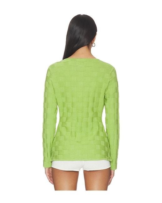 ALIGNE Green Olsen Knitted Shirt