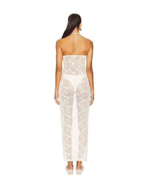 MORE TO COME White Trina Maxi Dress