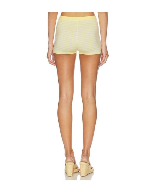 ALL THE WAYS Natural Rachel Knit Short Set