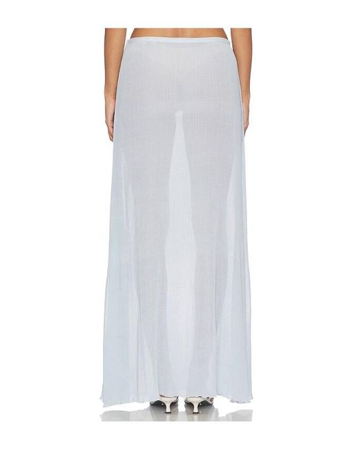 Lioness White Ford Maxi Skirt