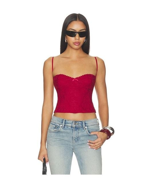 I.AM.GIA Red Arabelle Corset
