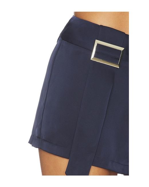 BY.DYLN Blue X Revolve Rosie Micro Shorts