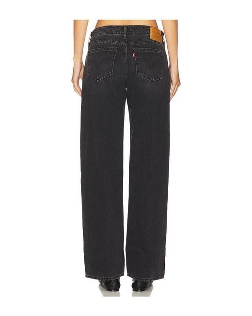 Levi's Black Low Loose Jeans