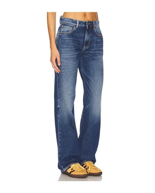 ICON DENIM Blue Iris Wide Leg Jeans