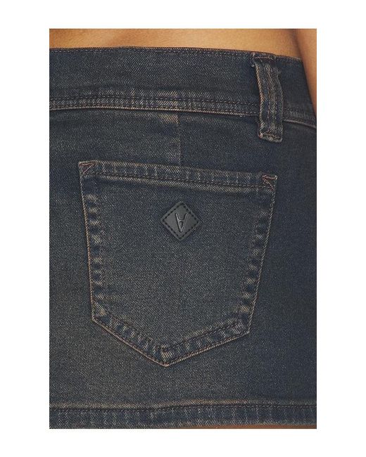 A.Brand Blue 00 Mini Skirt