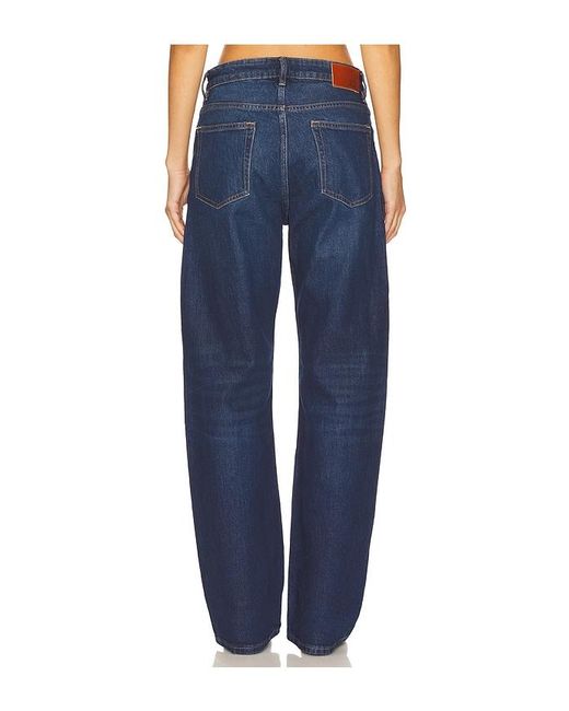 EB DENIM Blue Alida Loose Bowed