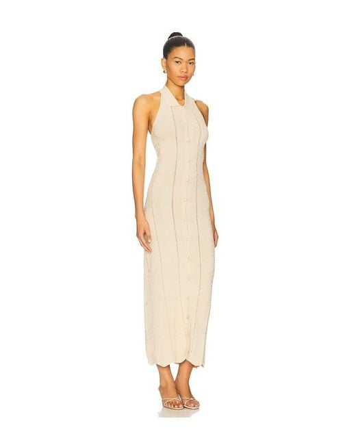 ROBE VAL en Cream Devon Windsor en coloris White