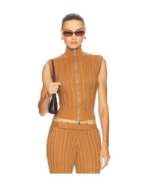 Seven Wonders Orange Camila Top