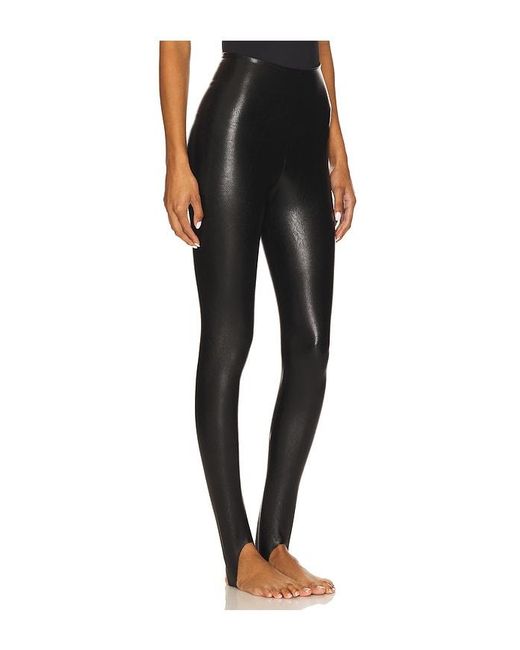 Commando Black Lederleggings