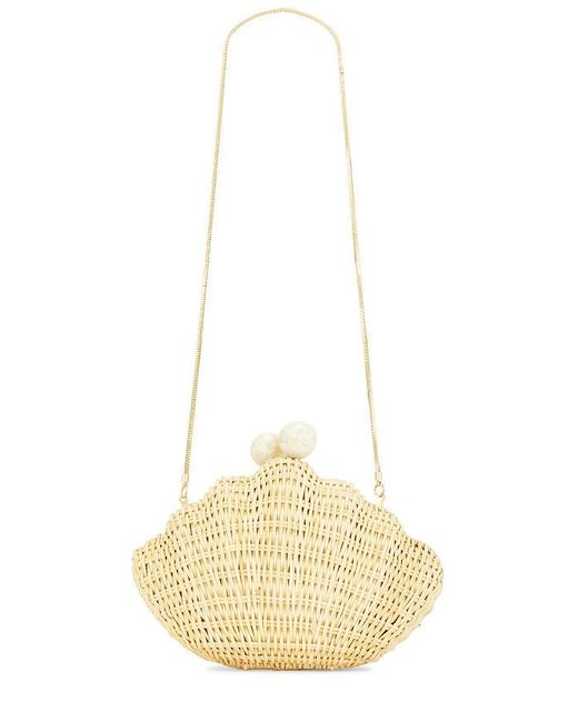 Poolside White CLUTCH THE MINAUDIERE
