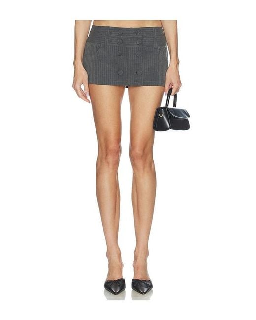 GUIZIO Blue Mollie Mini Skort
