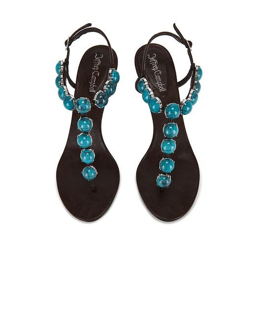 Jeffrey Campbell Multicolor Gemstone Sandal