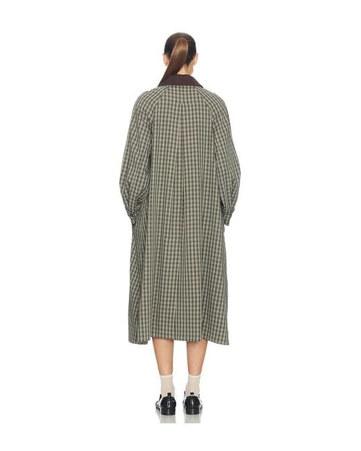 Helsa White Novelty Trench