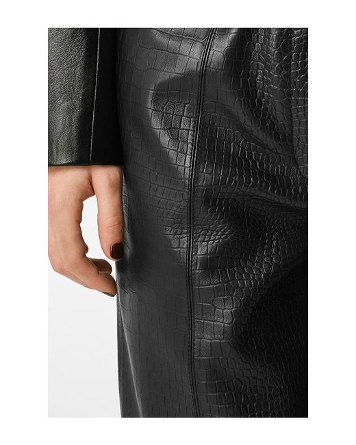 REVOLVE LOS ANGELES Black Agnes Leather Pant