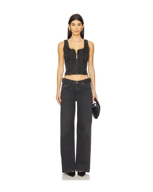Gestuz Black Similina Top