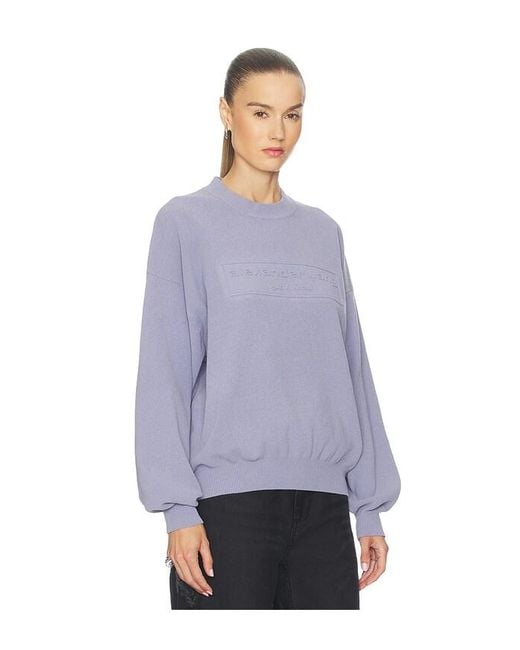 Jersey En Color Lavanda Talla (También En M, S, Xl, Xs) Alexander Wang de color Purple