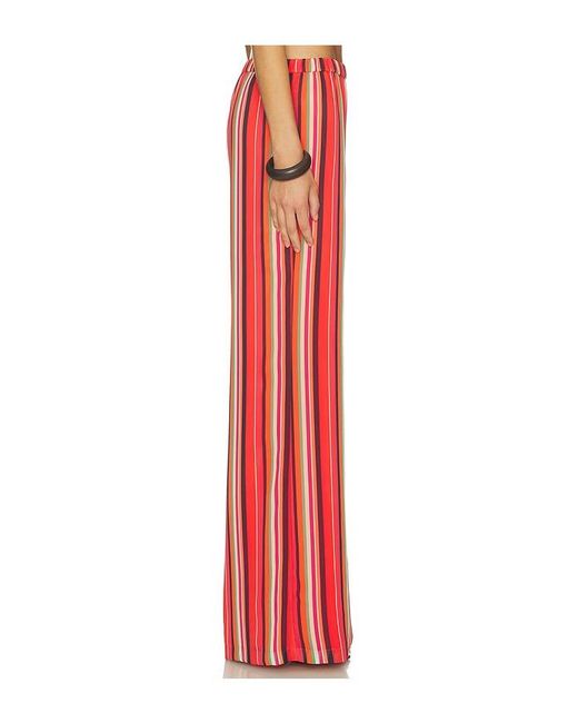 Amanda Uprichard Red Mariko Pants