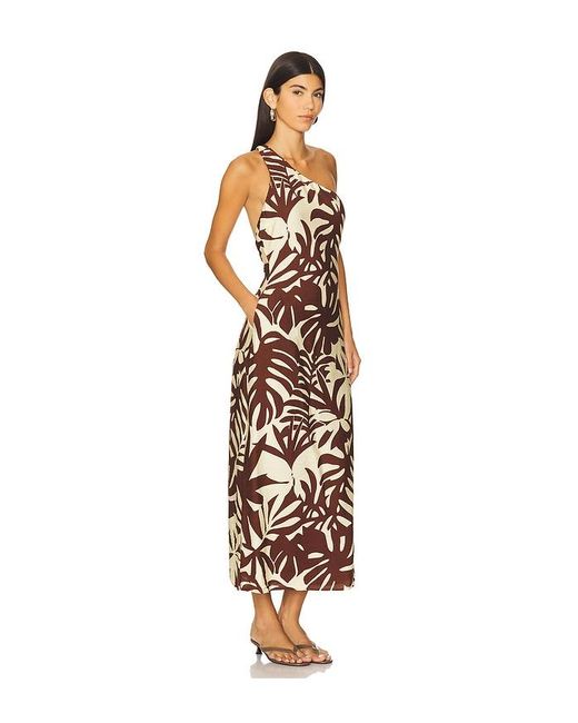 Vestido Midi Matelo En Color Marrón Talla (También En Xs, S, M, Xl) Seven Wonders de color White