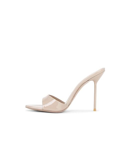 Paris Texas White Lidia Mule Heel