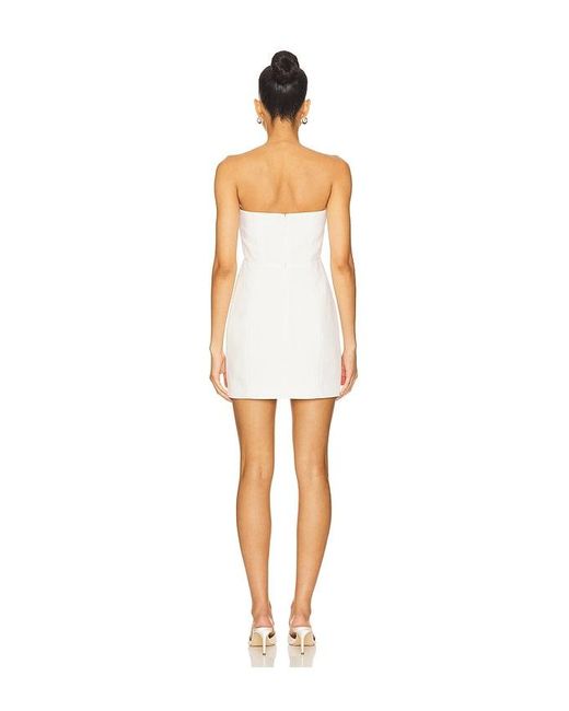Lovers + Friends White Ashlee Mini Dress