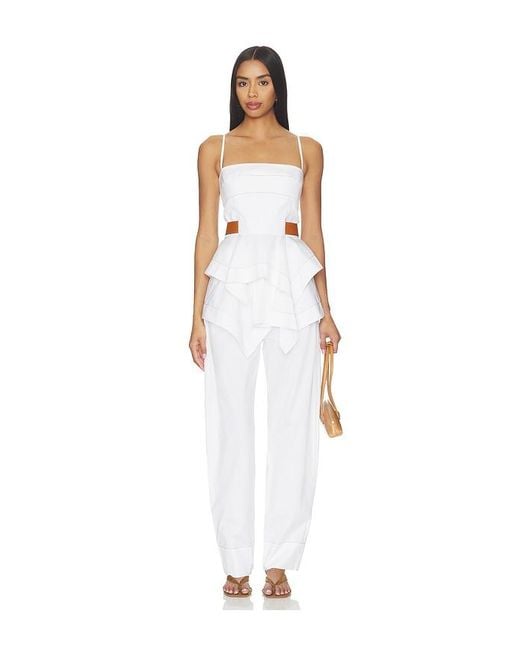 Amir Taghi White Marti Pant
