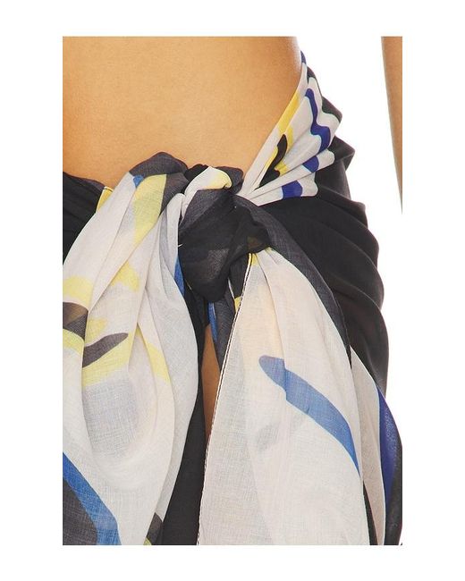 Cala De La Cruz Black Luana Sarong