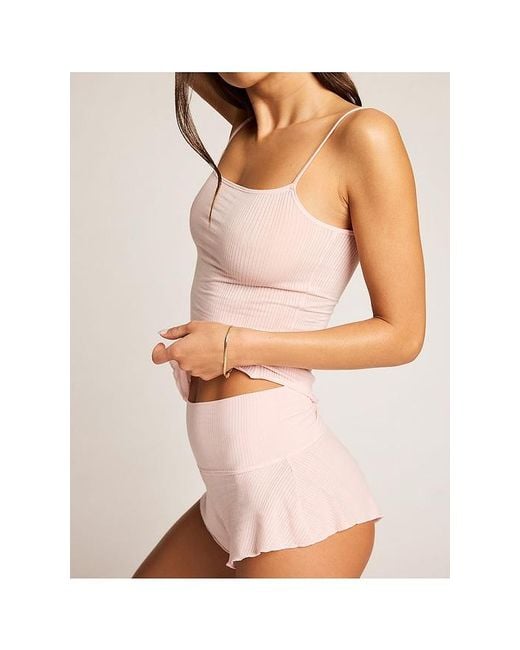 Negative Underwear White Whipped Mini Short
