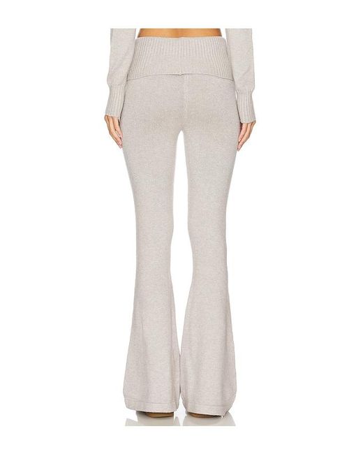 Lioness White Muse Knit Pant