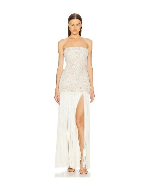 Michael Costello White X Revolve Mathilde Maxi Dress