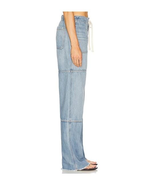 Re/done Blue Beach Pant Jeans
