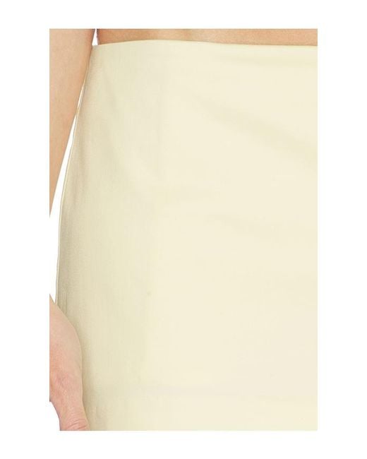 LOBA White Rae Micro Mini Skort