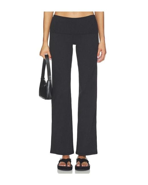 vuori Black Halo Foldover Pant