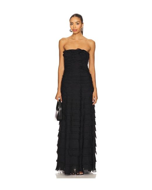 AMUR Black Pepper Layered Gown