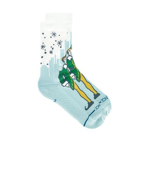 Stance Blue Big City Elf Crew Socks for men