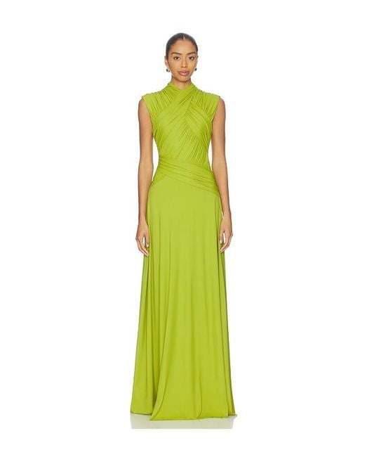 Rachel Gilbert Green Juniper Gown