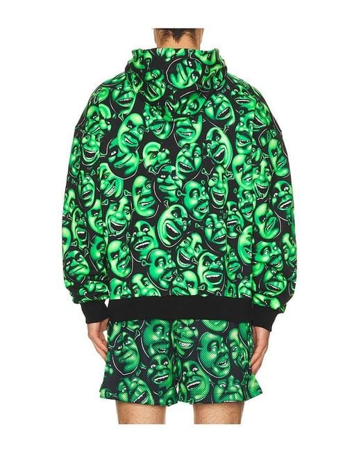 Market Green X Shrek All Over Print Hoodie for men