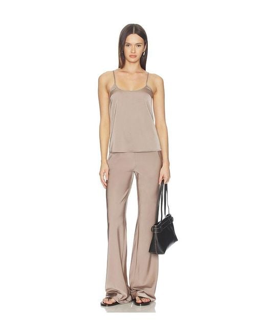 ALL THE WAYS Natural Larissa Satin Pant