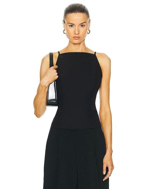 L'academie Black Kamari Top