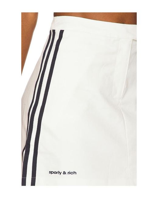 Adidas Originals White X Sporty & Rich Skort