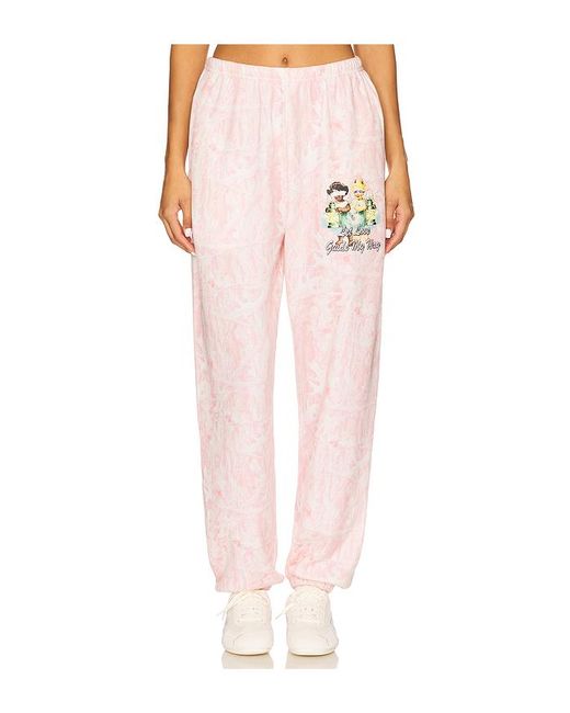 Boys Lie Pink Let Love Guide My Way Kimmy Pants