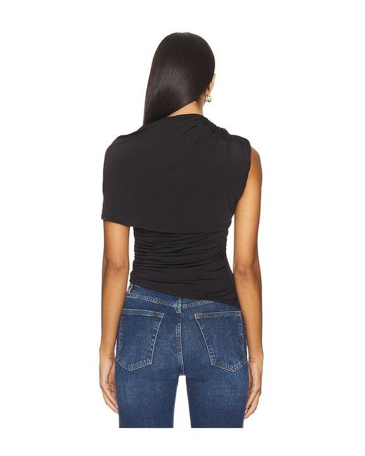 Lovers + Friends Black Belinda Top