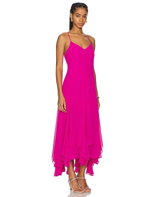 Amanda Uprichard Pink Clemenza Dress
