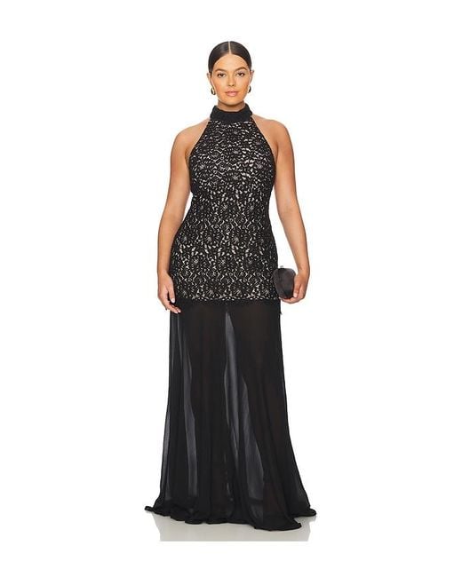 L'academie Black 'Academie By Marianna Zelie Gown