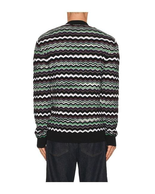 Missoni Black Buttoned Cardigan for men