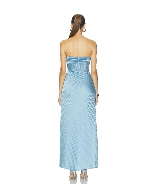 AMUR Blue Joyceann Sweetheart Gown