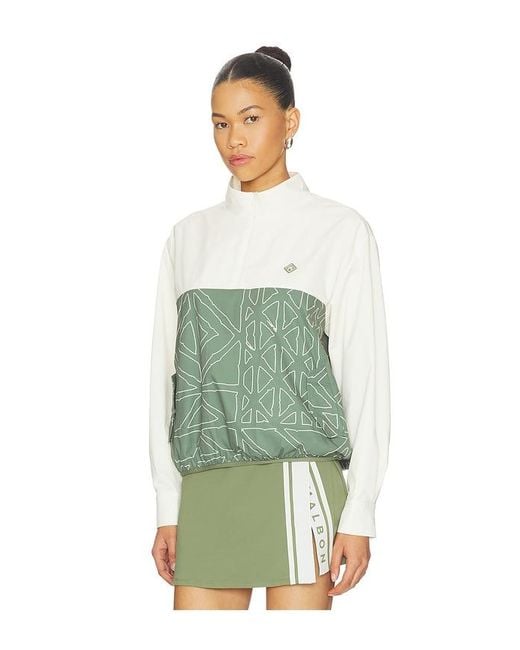Malbon Green Rosa Pullover