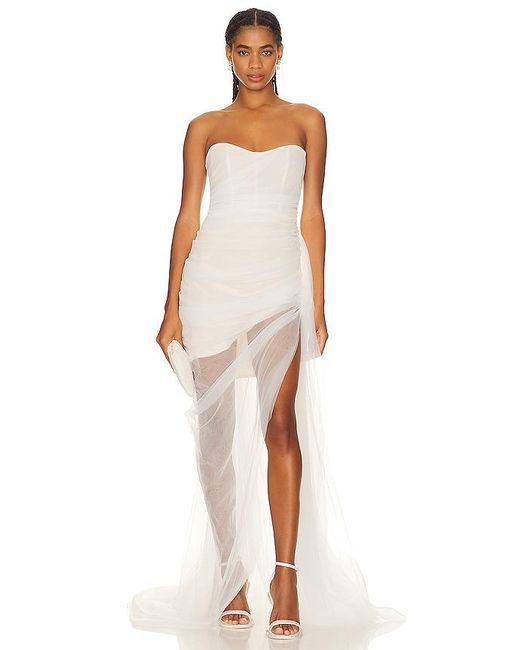The Bar White Cleo Gown
