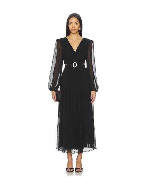 Astr Black Klarissa Dress