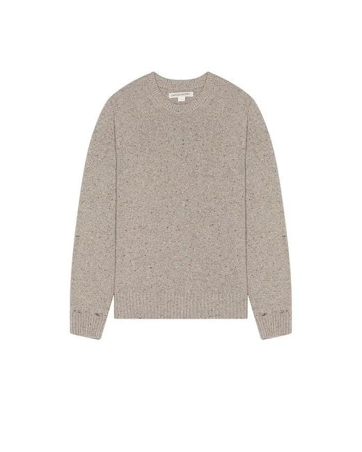 Outerknown Natural Tomales Donegal Sweater for men