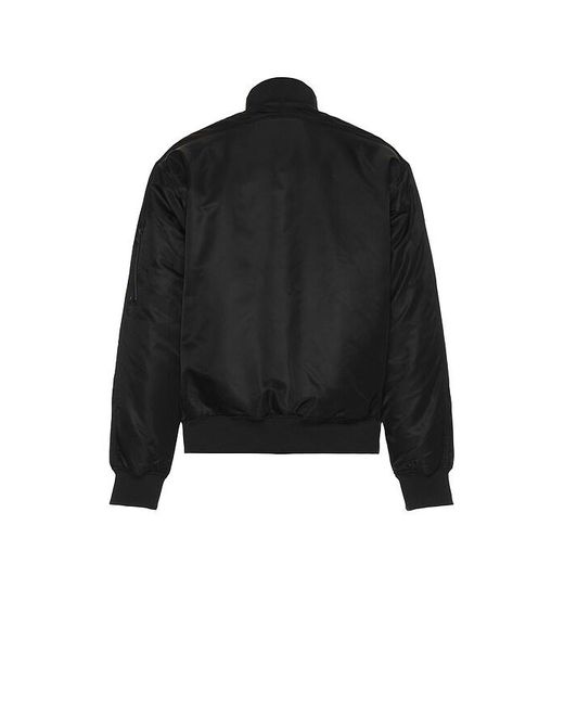Calvin Klein Black Nylon Bomber Jacket for men